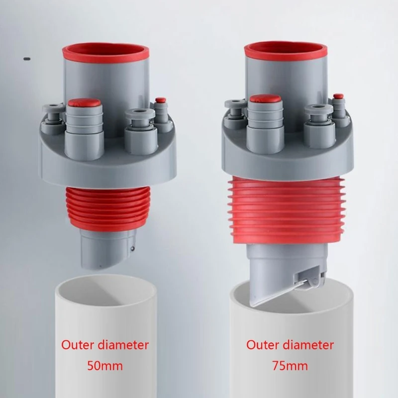 Odor-Resistant Kitchen Drainage Tees Joint Integrated Sewer Solution for Your Kitchen Bathroom Keep the Air Clean