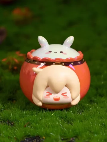 Genshin Impact Blind Box Furina Mini Anime Figure Game Surprise Box Q Version Kamisato Figures Pvc Dolls Desk Decora Toys Gifts