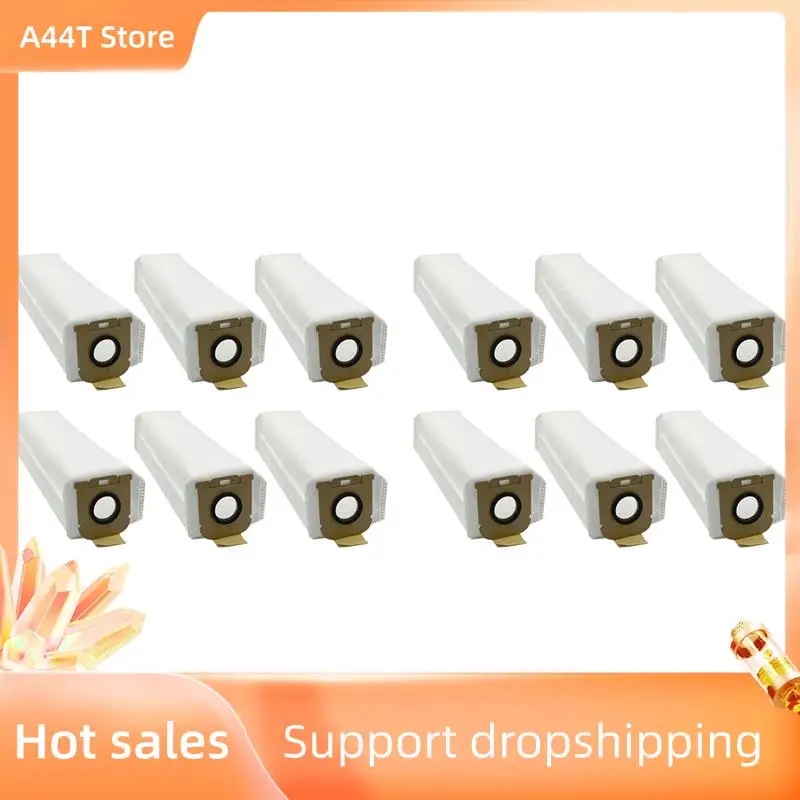 A44T 12PCS For Dreame Z10 Station Robot Vacuum Cleaner Dust Bag Replacement Spare Parts Non-Woven Garbage Dust Bag