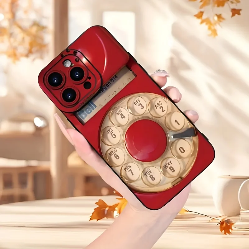 حافظة هاتف محمول بطباعة ريترو تغليف كامل لهاتف أبل 16 151 4 13 12Pro Max حافظة هاتف محمول حافظة واقية #4