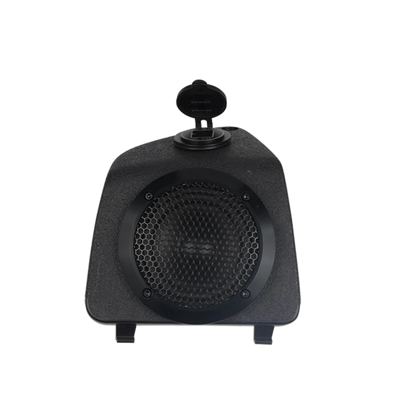 1 Piece Scooter Music Sound Audio Amplifier Speakers Horn System USB Charger Black Plastic For Vespa GTS 300 250 GTS300