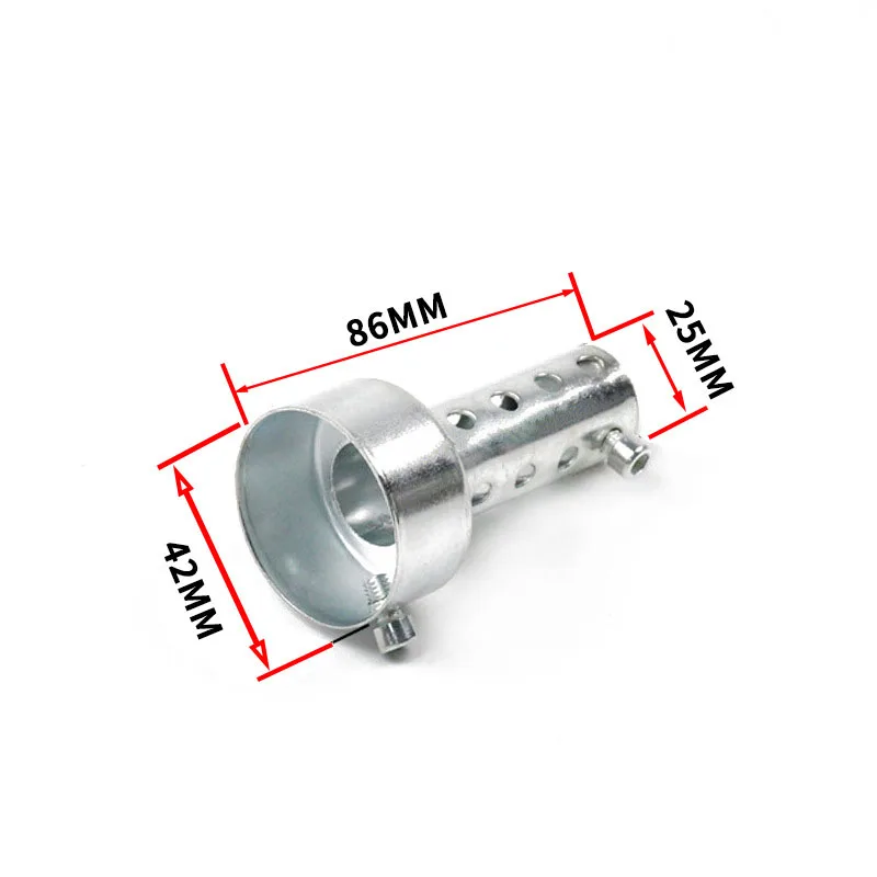 Universele Motorfiets 35Mm 42Mm 45Mm 48Mm 60Mm Db Killer Uitlaat Uitlaat Insert Baffle Db Killer Demper Roestvrij Staal