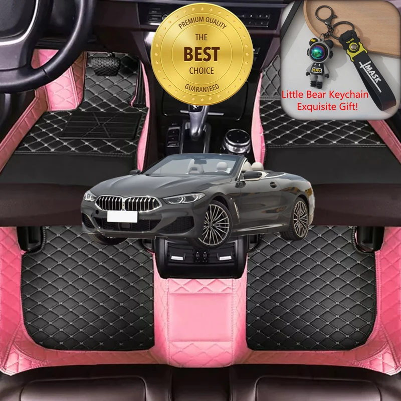 Custom Fit for BMW 8 Series Convertible 2018-2025 Car Floor Mats Luxury Car Accessories Auto Carpet Mats Left/Right-hand Drive