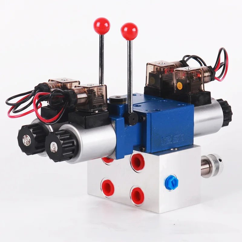 Hydraulic System LL 265 L with 4 Wemm 6 G Solenoid Directional Valve Series with Cartridge Relief Valve