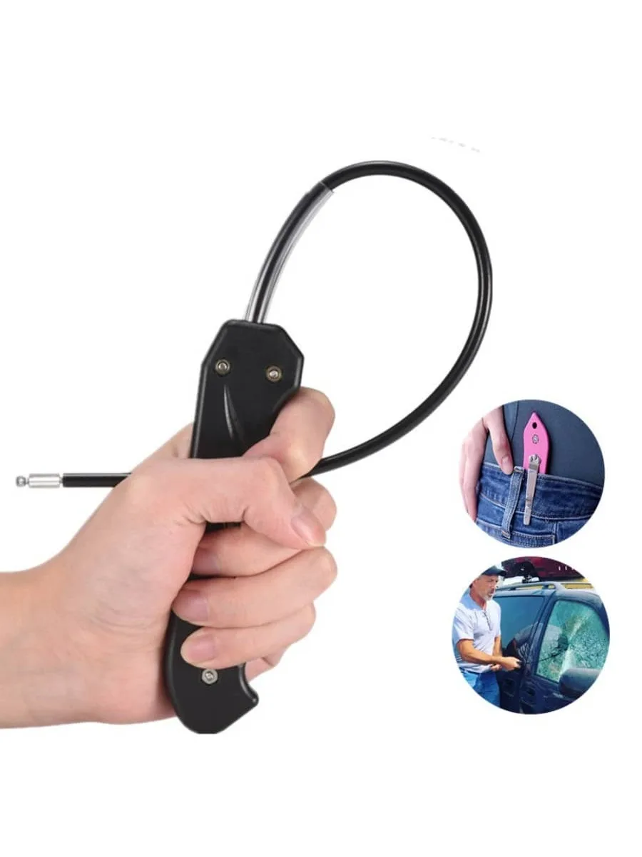 Portable Safety Tool Wire Self defense Whip Defense Staff Portable Martial Arts Kudo Whip for Combat Quick Strike Personal