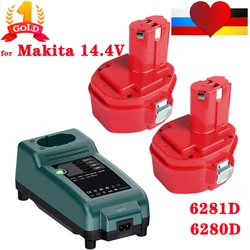 NI-MH 14.4V 3500mah Rechargeable battery for screwdriver for makita battery Power Tools PA14 1422,1420,6281D,6280D Drill