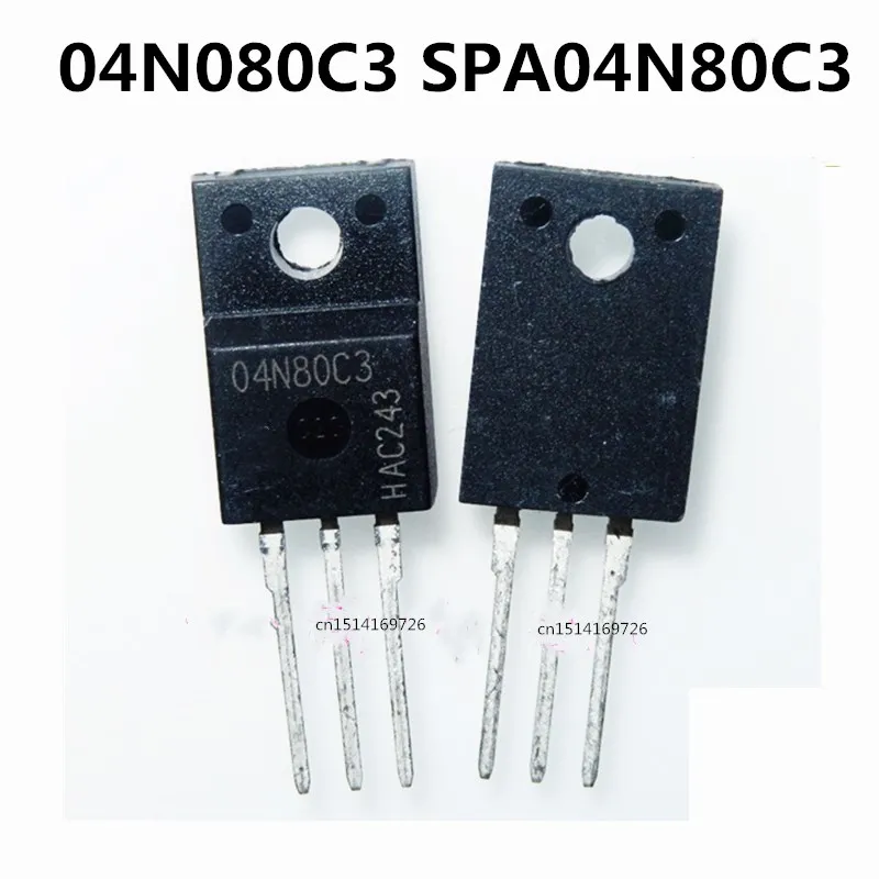 Original 5pcs/ 04N80C3 SPA04N80C3 4A/800V TO-220F