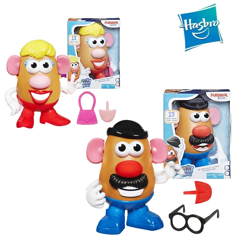 Hasbro Toy Story Figuras de ação Mr. Potato Mrs Batatas Cabeça Brinquedos educativos Modelo Coleção Presentes Brinquedo