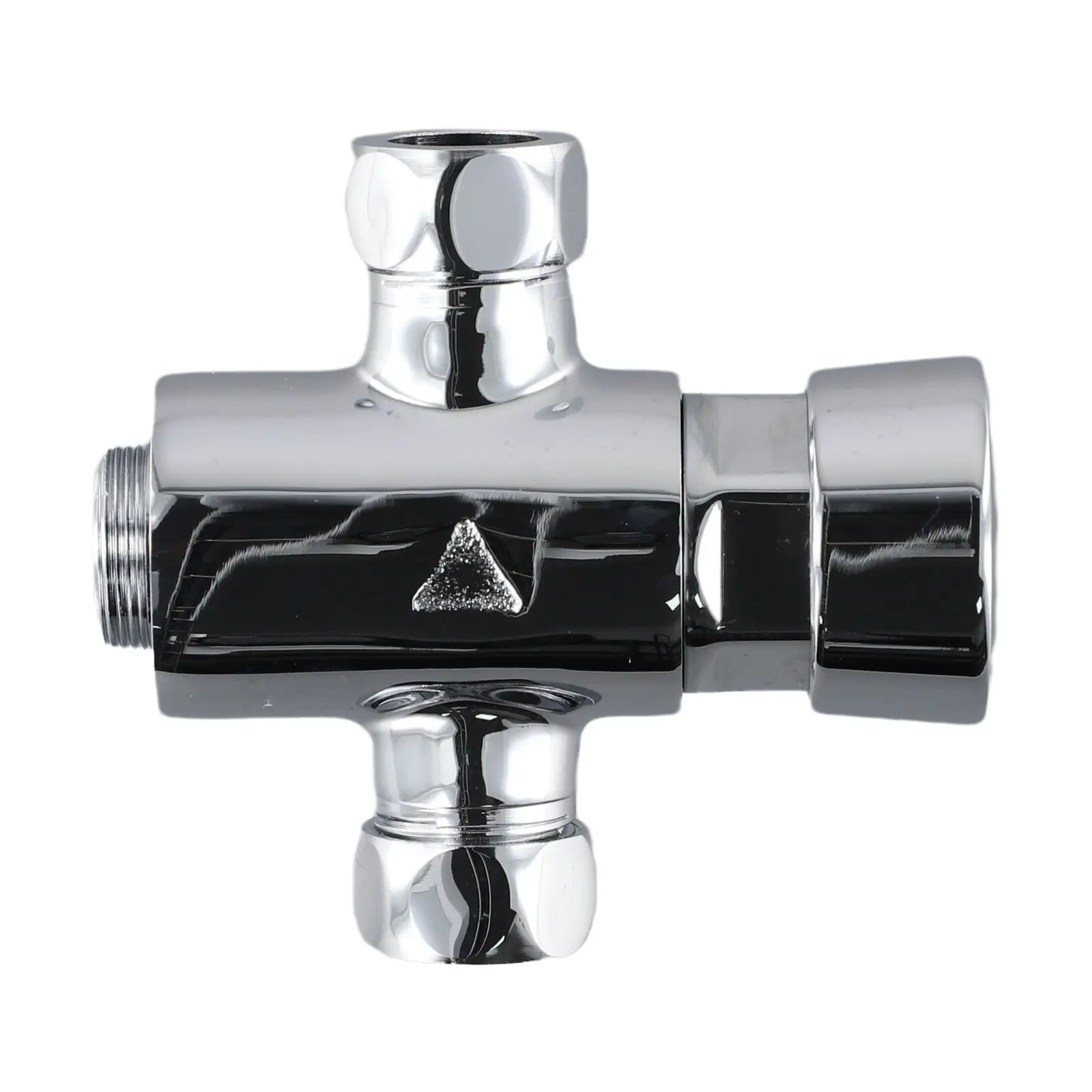 Chrome Timed for non Concussive Exposed Shower Valve Self Closing Gym Pool Schools Connector Bidet Shower Kichen Accessories