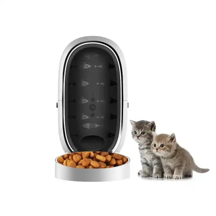 

Manufacturer Tuya App Remote Control Automatic Pet Food Dispenser Smart Automatic Pet Feeder Cat Dog HD Video Version