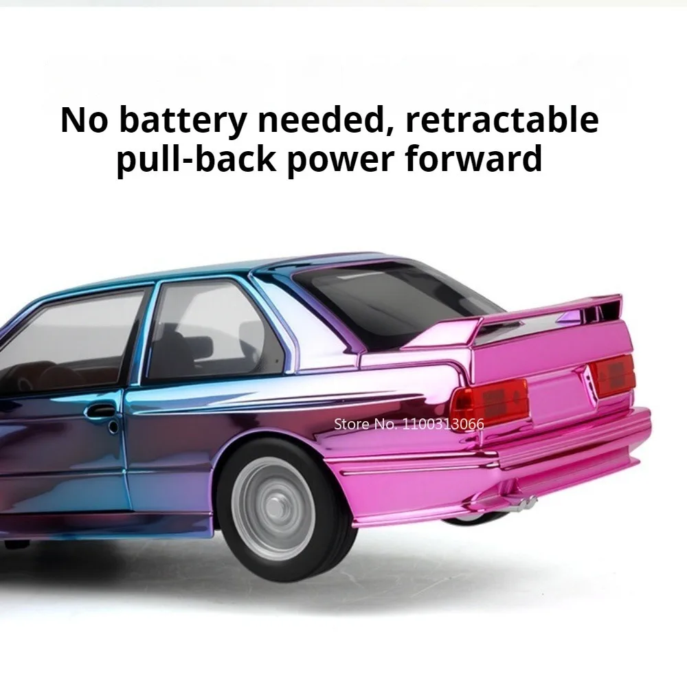 1:24 Legierung Druckguss M3 Spielzeug Modelle Autos mit Licht Sound Miniatur Auto Rad Zurückziehen Fahrzeuge Modell für Kinder Unterhaltung