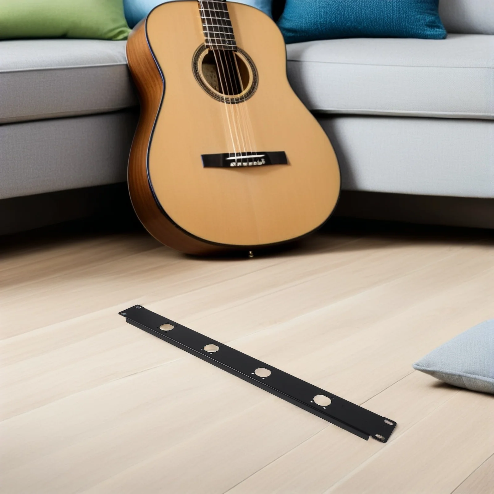 1u 4 ميناء Xlr لوحة التوصيلات متمحور لوحة الرف الصوت رف جبل الحبل المنظم إدارة الأسلاك مقاطع كابلات إدارة الحبل