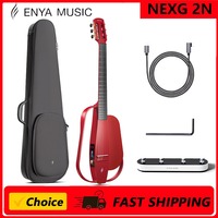 Enya Acoustic-Electric Carbon Fiber Classical Nylon String Travel Guitar NEXG 2N Smart Acustica Electric Guitarra with 50W