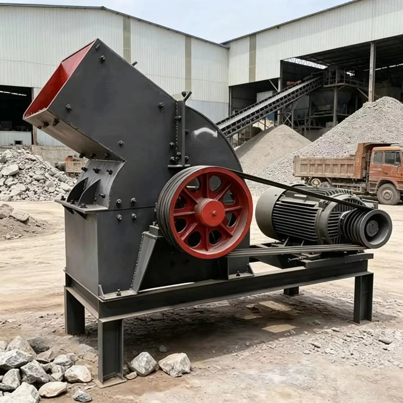 for-Diesel Engine Heavy Duty Hammer Crusher with Manganese Steel Hammers for Mining and Limestone Crushing Projects！