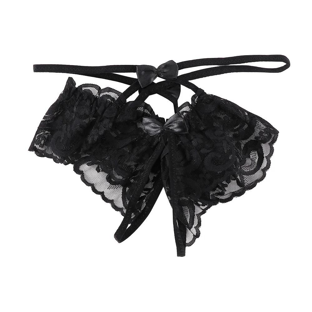 

Bandage Lace Sexy Thongs Panties Underwear Erotic Lingerie