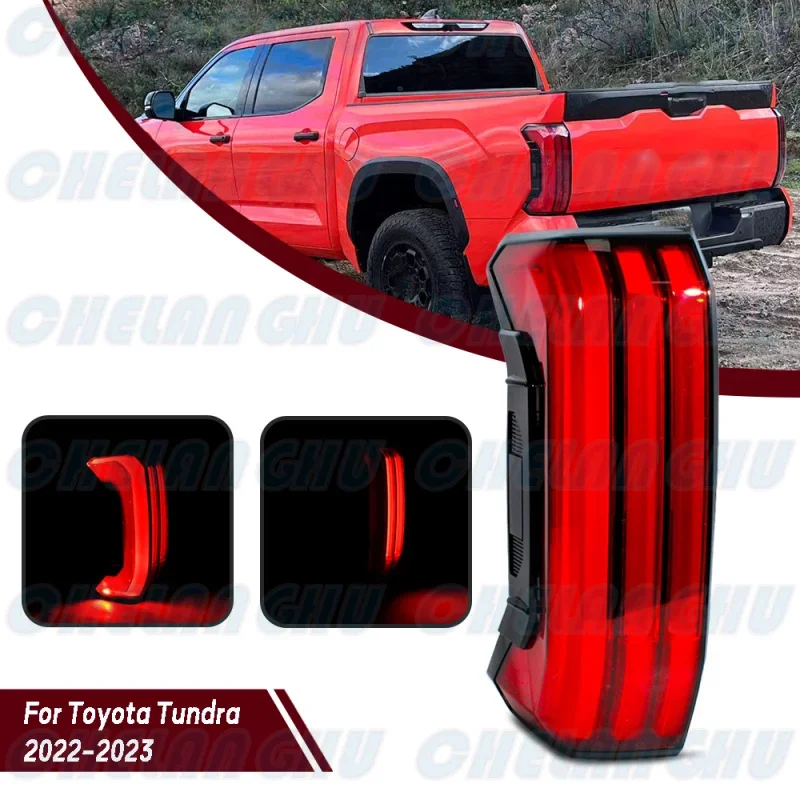 

LED Tail Light For Toyota Tundra 2022 2023 Left Side Rear Lamp Brake Lights car accessories 81550-0C130