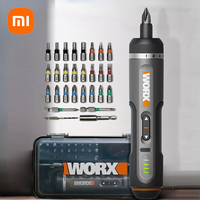 Xiaomi Worx 4V Mini Electrical Screwdriver Set WX242/241 Smart Cordless Screw Driver USB Rechargeable Handle 30 Bit Drill Tools