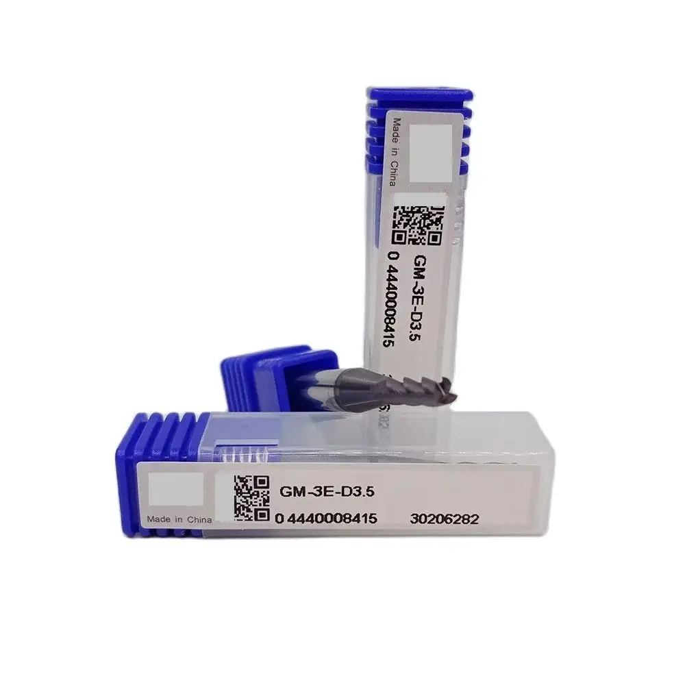 ZCC GM-3E-D1.0 GM-3E-D1.5 GM-3E-D2.0 GM-3E-D2.5 GM-3E-D3.0 GM-3E-D3.5 GM-3E-D4.0 طحن كربيد صلب سلسلة GM مطحنة نهاية GM-3E