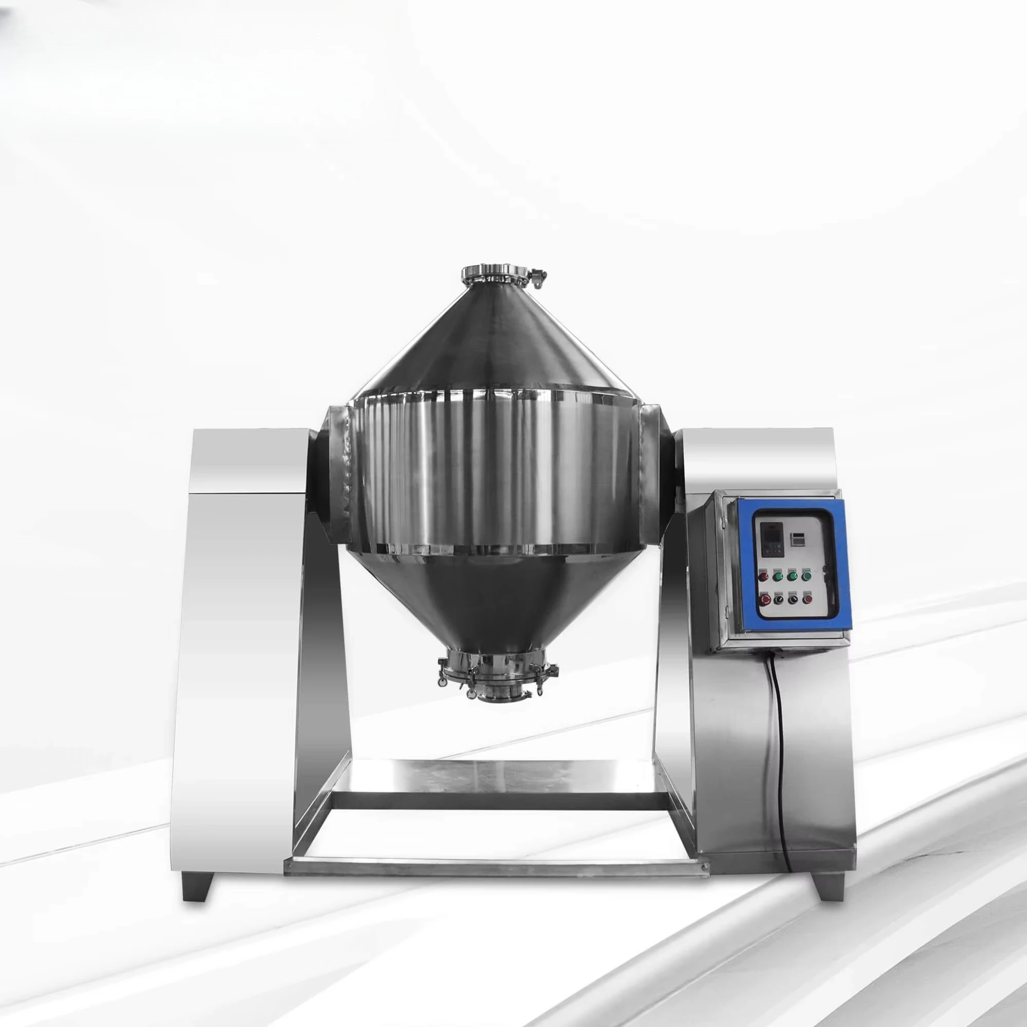 TENCAN 20L Powder Mixer Lab Grade Double Cone Blender for Uniform Mixing