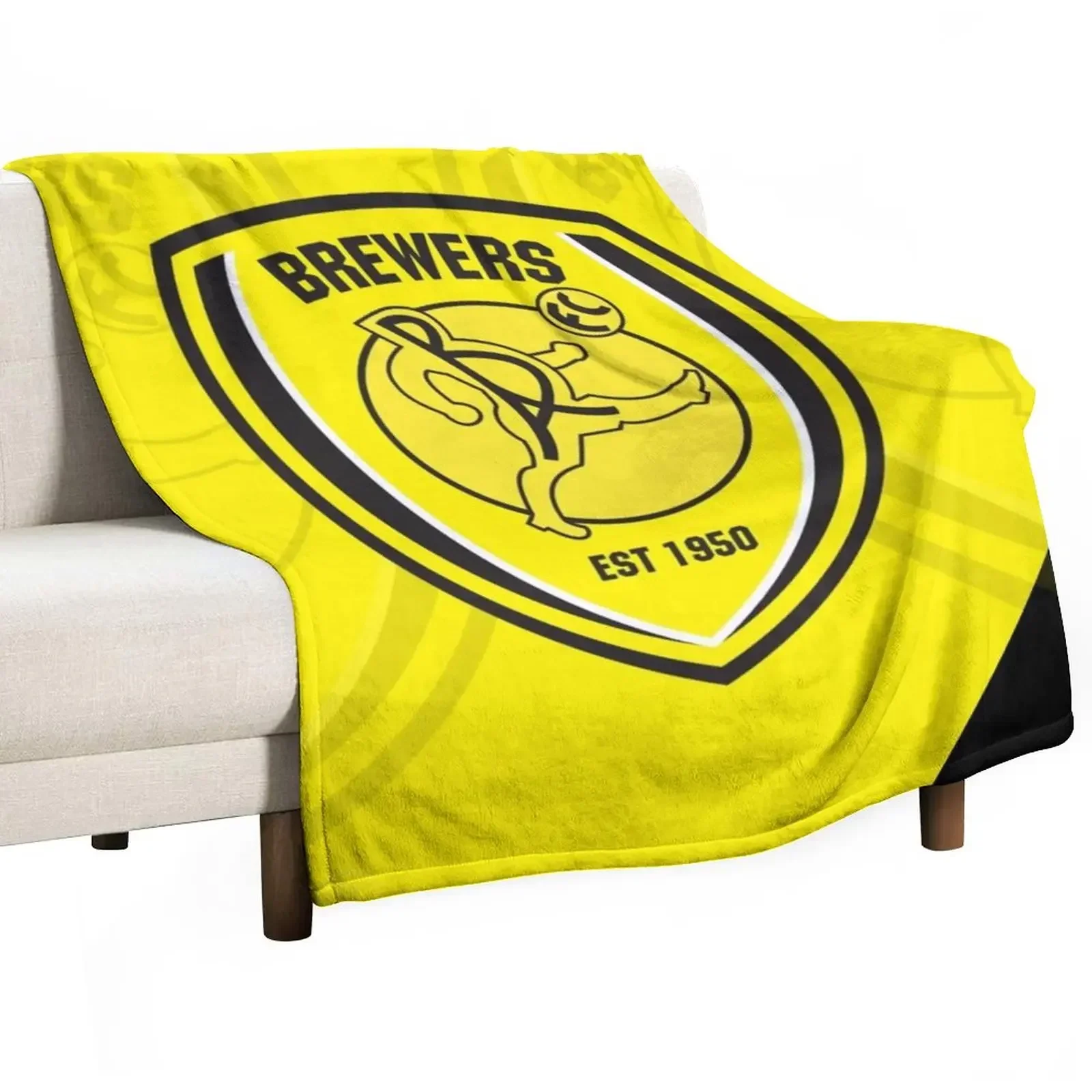 

Burton Albion F.C. Throw Blanket for sofa Blankets For Bed Blankets