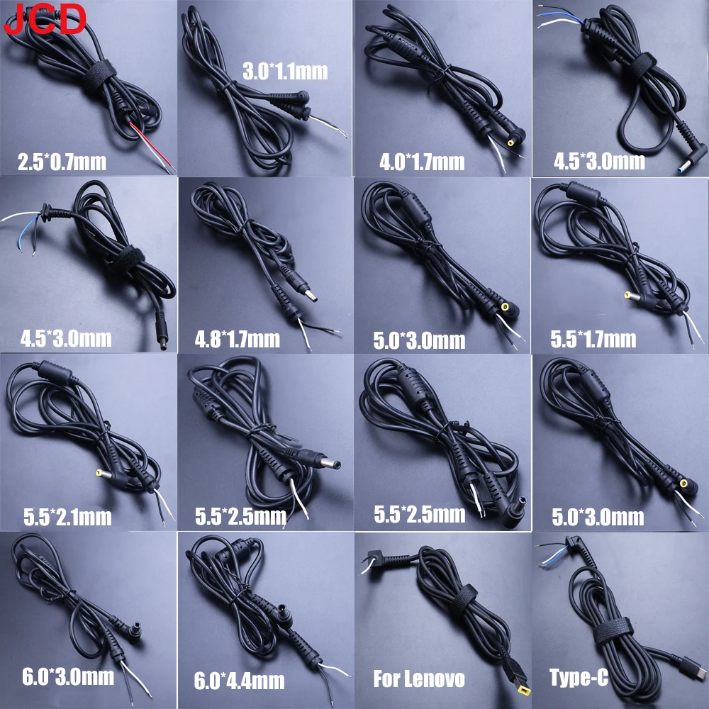 1p DC Power Cable Cord Connector DC Jack PlugCharger Adapter Power Supply Cable For Samsung HP Dell Sony Toshiba Asus Acer Lenov