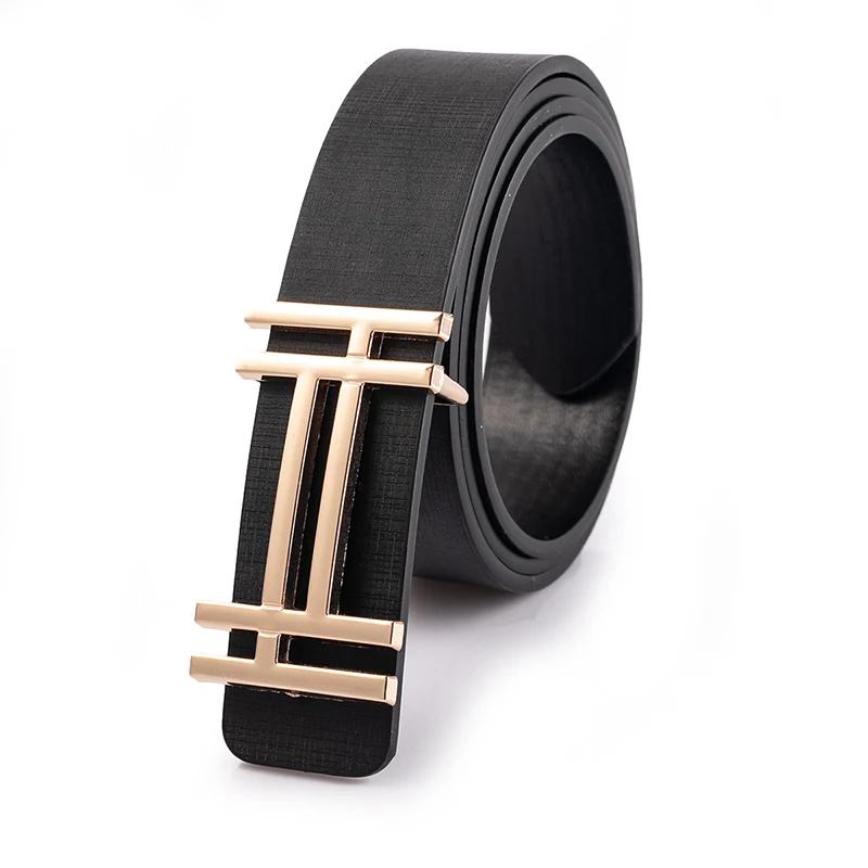 2023 Fashion Luxury Classic Designer Belt Men High Quality Women Leather Dress Cowhide Goth Strap for Jeans Waistband 110cm