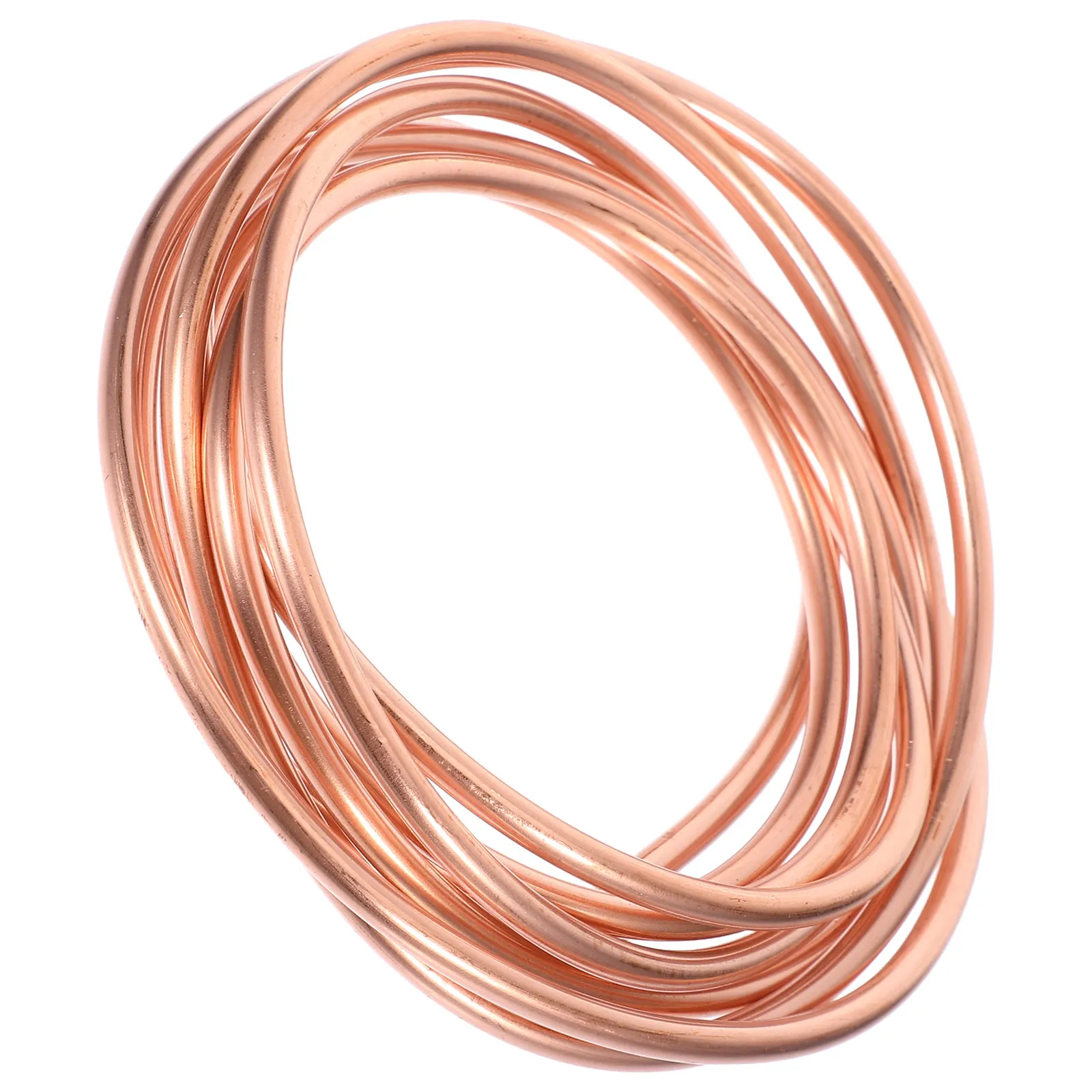 Long Life Copper Coil Tubing for Air Conditioner and Refrigeration High Strength Thermal Efficient Soft Copper Tube Hvac