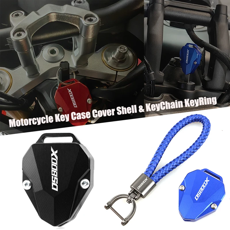 

DS850X For VOGE DS525X DS625X DS850X Rally 300RR 500AC DSX 800 300 625/525 Motorcycle Key Case Cover Shell & KeyChain KeyRing