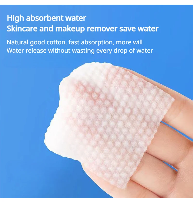 450/500/600PCS แป้งพัฟผ้าฝ้ายทิ้งอุปกรณ์แต่งหน้าลบปฏิบัติแต่งหน้า Remover Pads ผ้าเช็ดทําความสะอาด