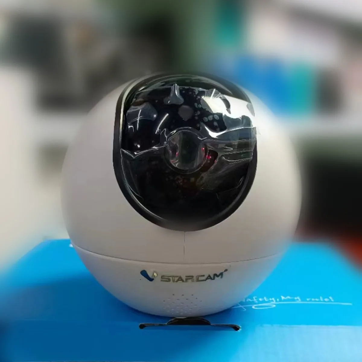 

Vstarcam CS990 3MP 1296P Real Time Monitoring Wireless Intercom PTZ IP Dome Camera Auto Tracking AI Humanoid Baby Monitor