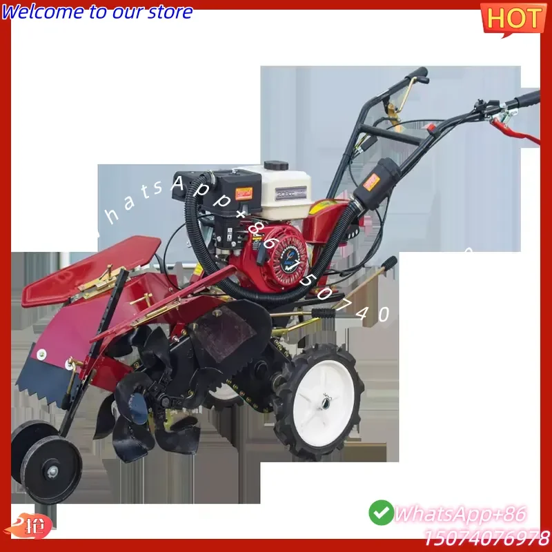 2026 2026 New Arrival Factory Price Powered Multifunctional Ditching Earth Power Tiller Gearbox Engine for Cash
