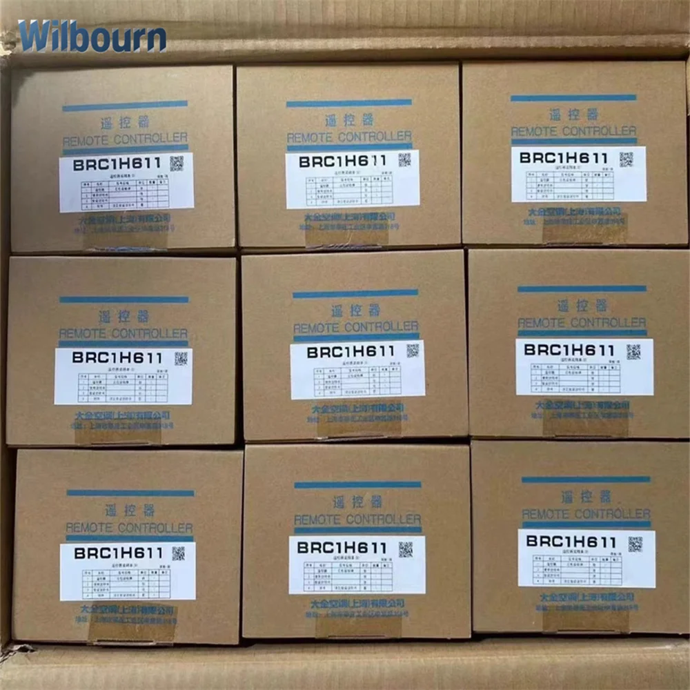 BRC1H611 جديد 86 جهاز تحكم عن بعد صغير يعمل باللمس لأجزاء تكييف الهواء المركزي Daikin