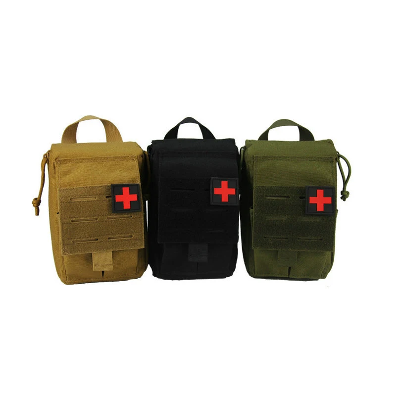 Medical First Aid Lifesaving Pouch, Hunting Emergency Tools Pack, Bolsa ao ar livre, Rescue Tools Organizer Pack