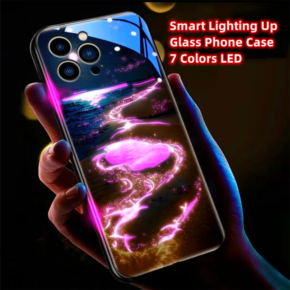 Lucky Beach Moon Sea Smart LED – Phone Cases Beach Bewertung und Preis
