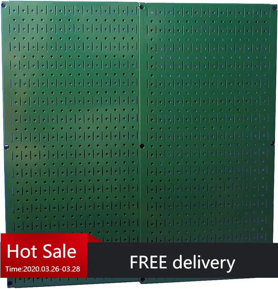 Green Metal Pegboard By Wall Control - 2 Pack