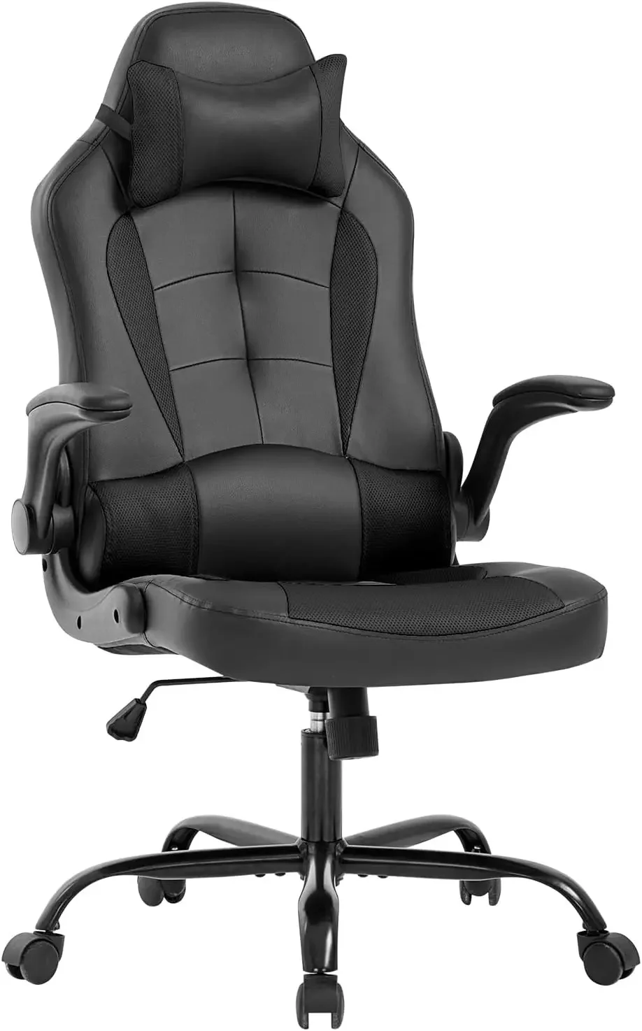 PC Game Chair Computer Gaming Chair Mobile Bringing Waist Support Flip Handlebope Hand Pillow Pu Leather