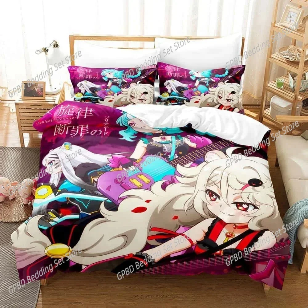 

New Show By Rock! Bedding Set For Bedroom Soft Modern Bedspreads Comefortable Kids Duvet Cover Quilt Cover And Pillowcase