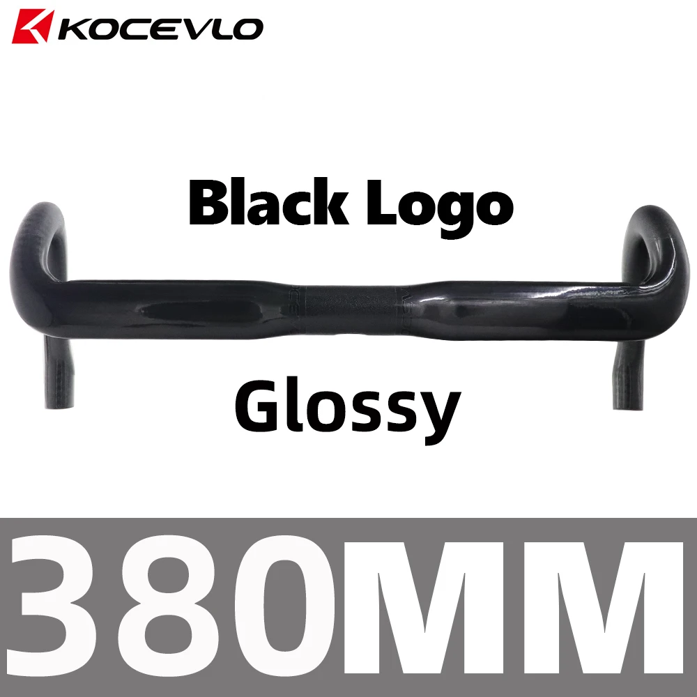 Kocevlo SL Road Carbon handlebar ultra light 150g Compatible internal cabling system Gravel road bike handlebar 31.8mm image 3