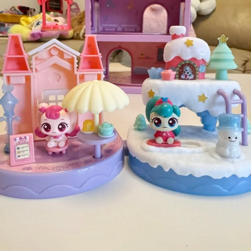 ティニーピング アニメフィギュア ブラインドボックス - ハッピーアセンブル マジックパーティー カラフルなミステリーギフト 誕生日プレゼント オリジナル キャッチ ホットセール