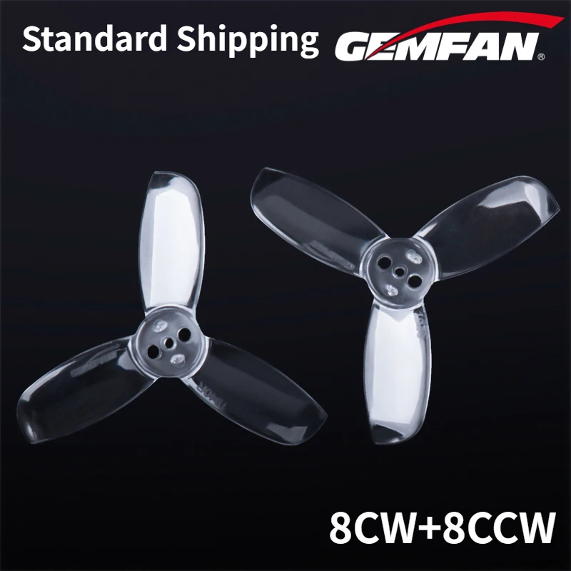 Gemfan 8Pairs Gemfan Hulkie 1940 1.9X4X3 3-Blade 3-Holes Propeller