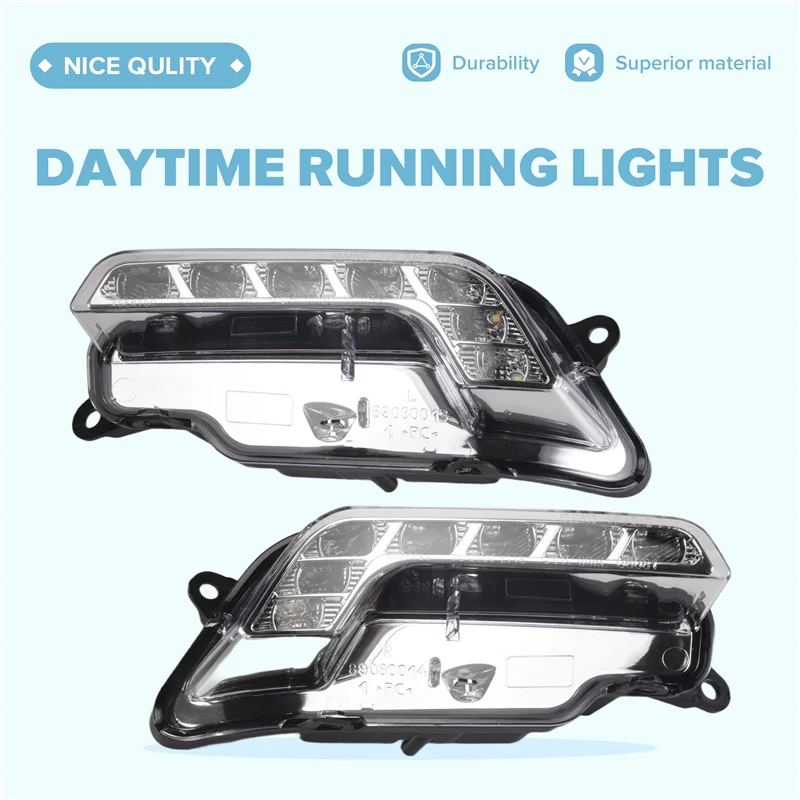 

AA-Car Front LED Daytime Running Light DRL Signal Light For Mercedes W212 E300 E350 E500 E550 09-13 2128200756 2128200856
