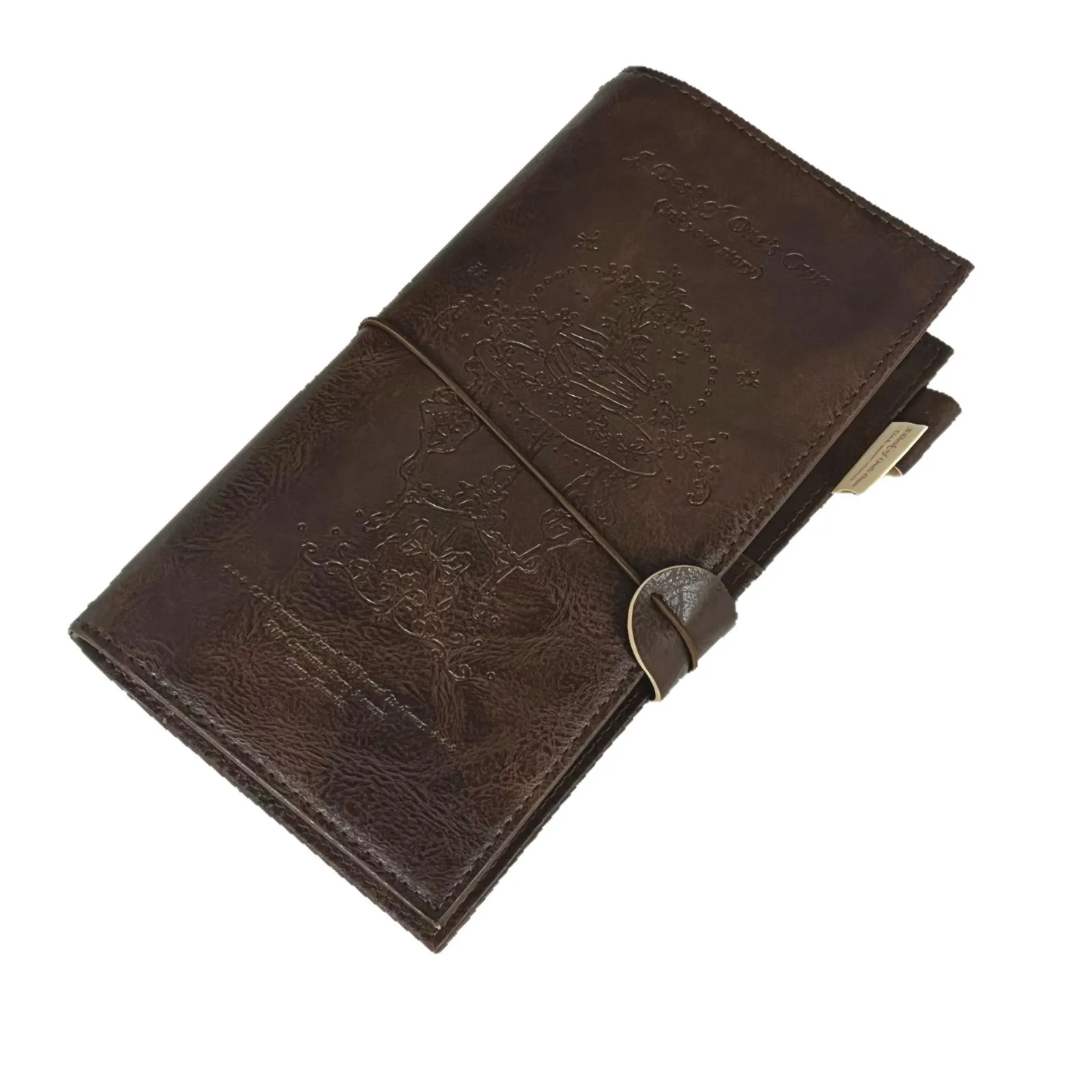 Vintage Black Notebook PU Leather Blank Kraft Diary Note Book Journal Sketchbook Stationery School Office Supplies - view 5
