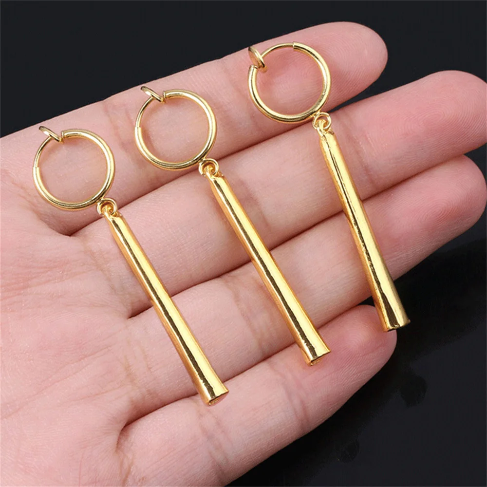 One Piece Zoro Earrings Creative Without Ear holes Earrings One Piece Same Personalized Ear Clips Men Women Accessories Gift