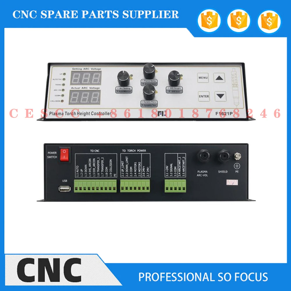 F2100B pengontrol CNC 2 sumbu + البلازما F1621 + pengigat 2400 مللي متر/القضيب yen mesin pemotong البلازما CNC
