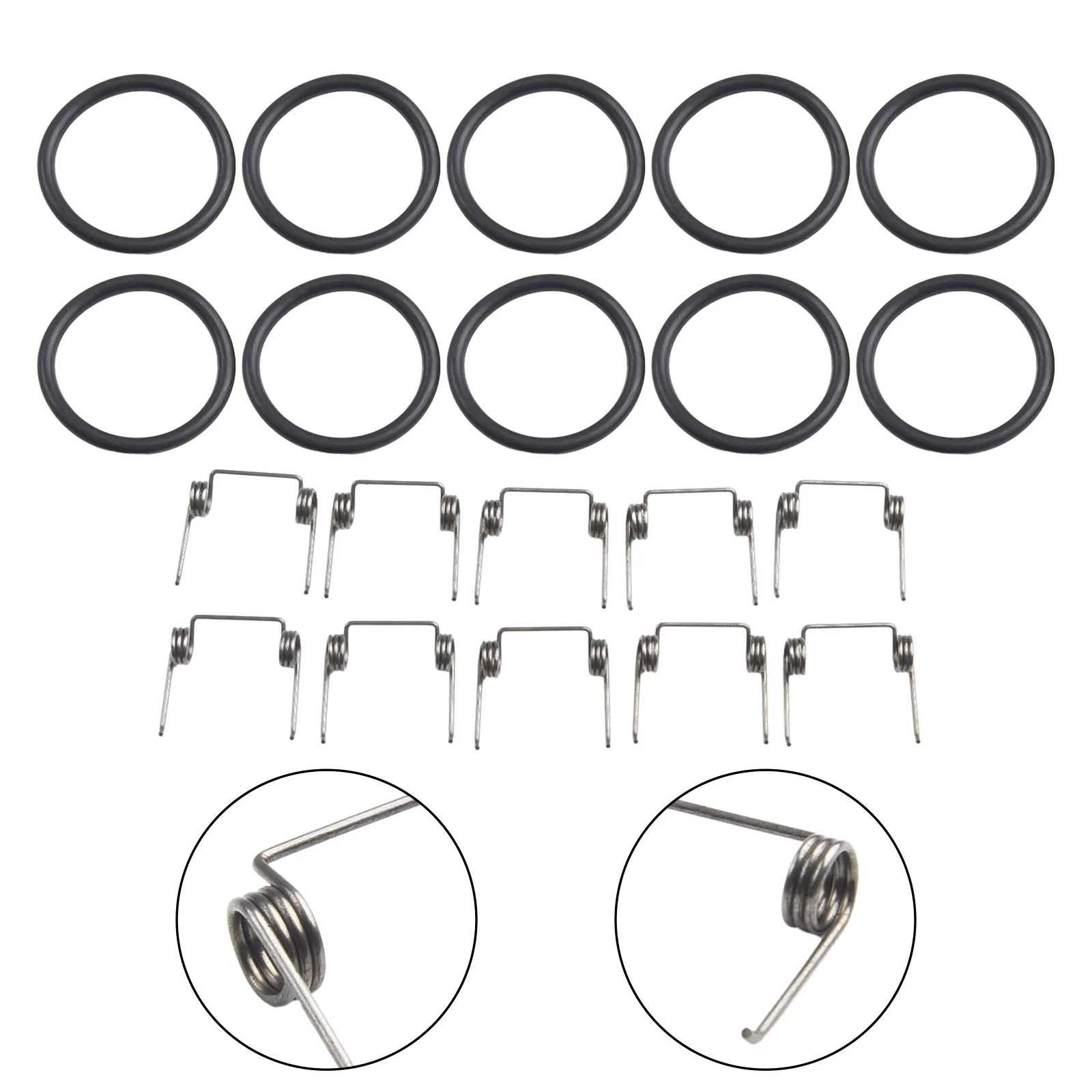 20pcs O for Ring and Feeder Spring Replacement for NV45AB2 NV45AB2(S) NV45AE NV45AA NT65A2 NT65A3 Nailer and Stapler Repair Kit