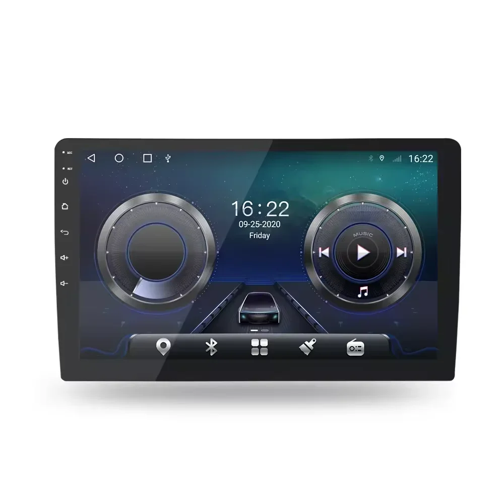 cooling fan Universal 10 Inch Android 13 Car Gps Dvd Multimedia Player Radio Video Navigation System Universal Head Audio System