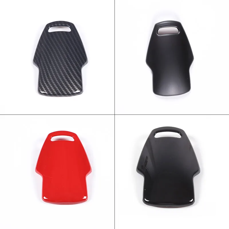 For Corvette C8 Coupe Z51 2020-2022 ABS Carbon Fiber Car Center Console Gear Shift Head Knob Panel Cover Trim  Auto Accessories