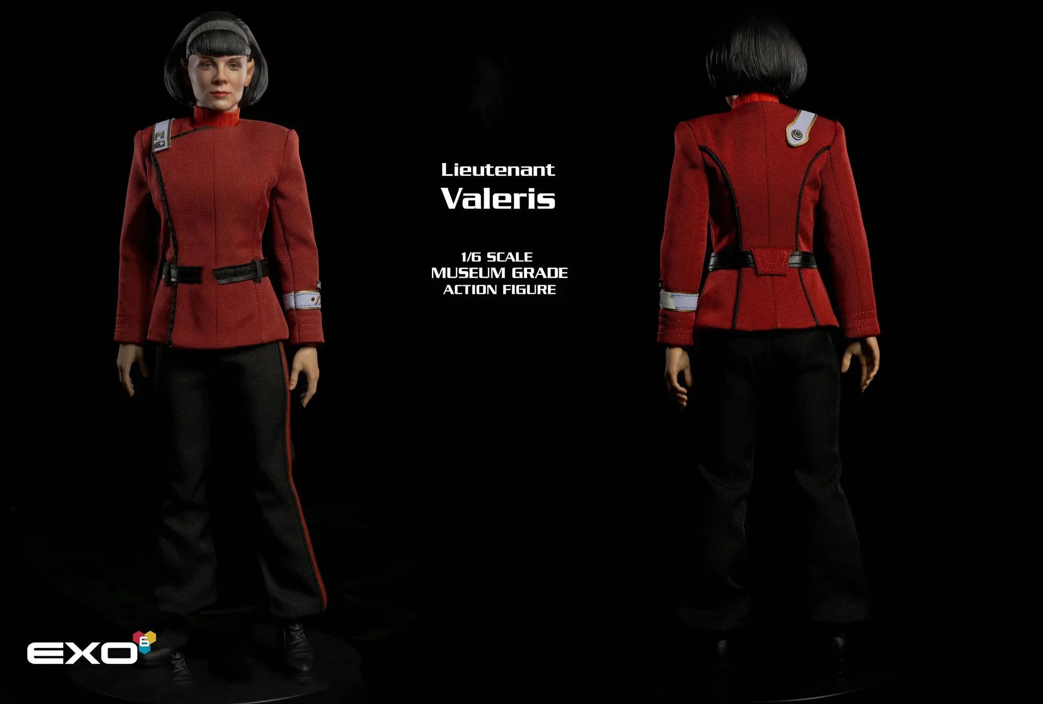 

EXO-6 1/6 Female Soldier Lieutenant Valeris Full Set 12" Action Figure Model Toy In Stock