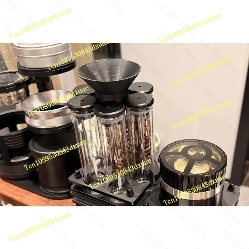 58mm Coffee Distributor, Planetary Gear WDT Tool with Needles for Espresso Clump Breaker