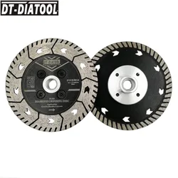 DT-DIATOOL 1pc Dia 115mm Diamond Saw Blade Cutting Disc M14 Thread for Concrete Granite Marble Grinding Cup Wheel Cutting Disc